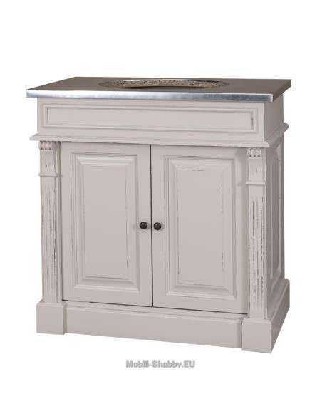 mobile bagno sottolavabo country colorato MS4003