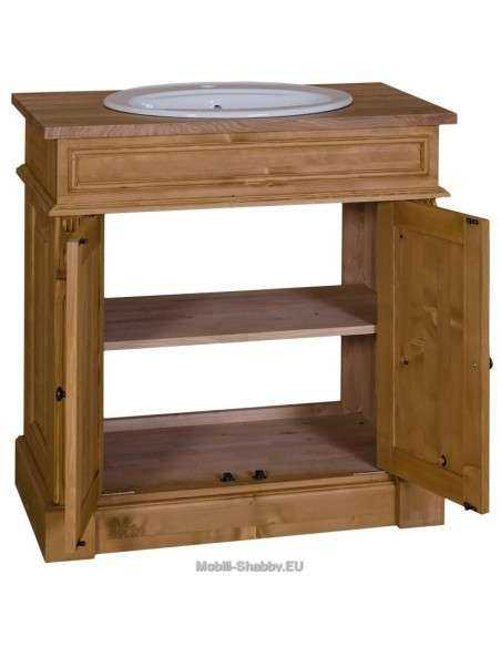 mobile bagno sottolavabo country colorato MS4003