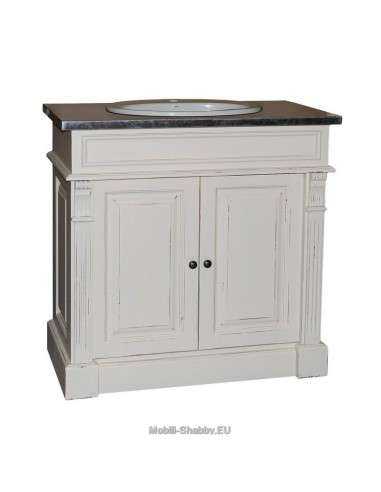 mobile bagno sottolavabo country colorato MS4003