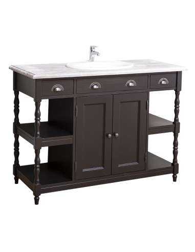 mobile bagno shabby chic ante e cassetti MS545