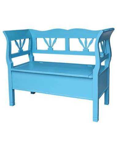 panca in legno stile shaby chic MS152