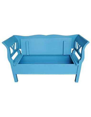 panca in legno stile shaby chic MS152