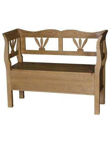 panca in legno stile shaby chic MS152