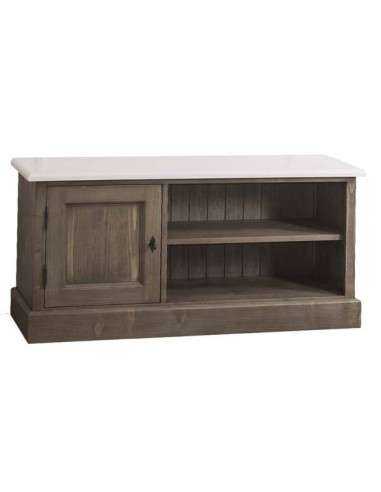 Credenza porta TV provenzale colorata MS419