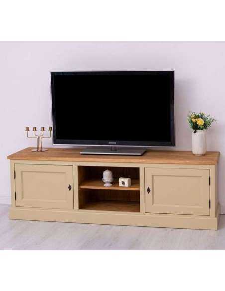 Credenza porta TV provenzale colorata MS417