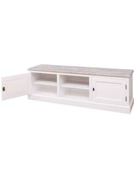 Credenza porta TV provenzale colorata MS417