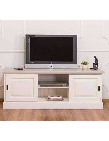 Credenza porta TV provenzale colorata MS222