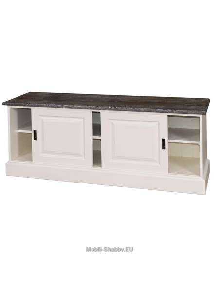 Credenza porta TV provenzale colorata MS222
