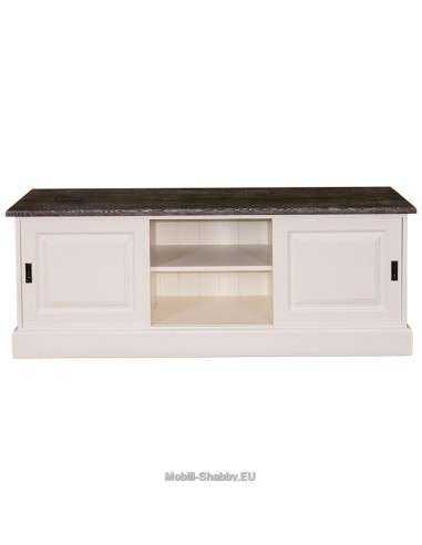 Credenza porta TV provenzale colorata MS222