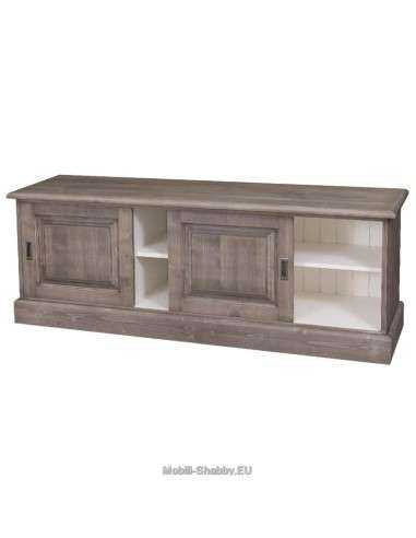 Credenza porta TV provenzale colorata MS222