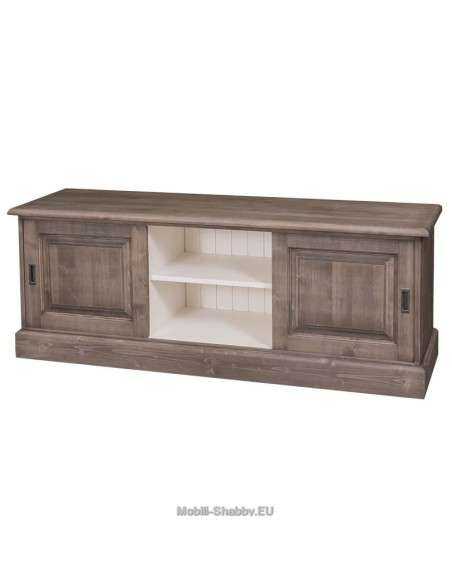 Credenza porta TV provenzale colorata MS222