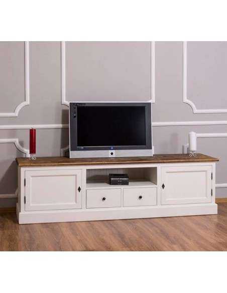 Credenza porta TV provenzale colorata MS107B