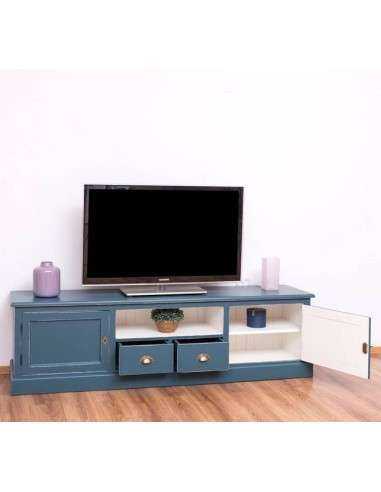 Credenza porta TV provenzale colorata MS107B