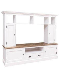Mobile porta TV con alzata legno provenzale MS107