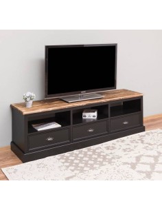 Credenza porta TV legno colorata MS106 2