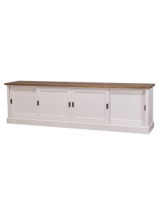 Credenza porta TV ante scorrevoli provenzale MS609B