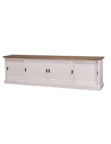 Credenza porta TV ante scorrevoli provenzale MS609B