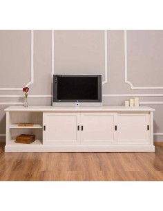 Credenza porta TV ante scorrevoli provenzale MS609B 2