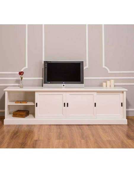 Credenza porta TV ante scorrevoli provenzale MS609B