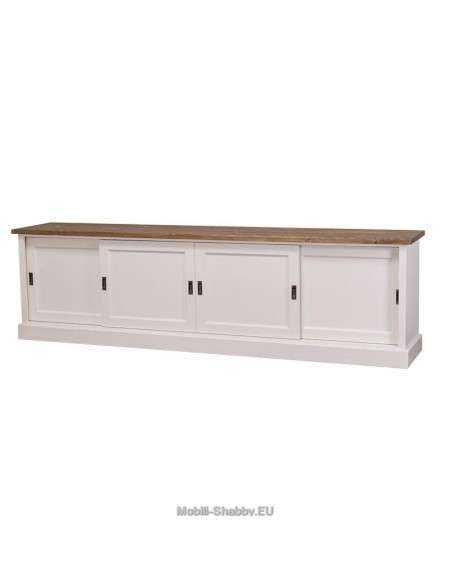 Credenza porta TV ante scorrevoli provenzale MS609B