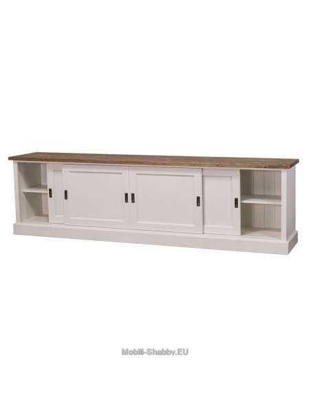 Credenza porta TV ante scorrevoli provenzale MS609B
