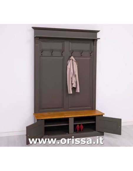 Mobile appendiabiti country legno MS366