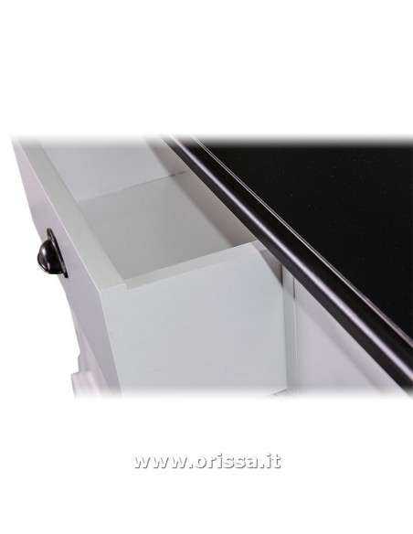Scarpiera country in legno colorato MS472