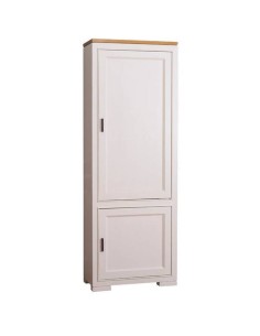 Armadio dispensa stile country con doppia anta verticale 70x35cm MS644
