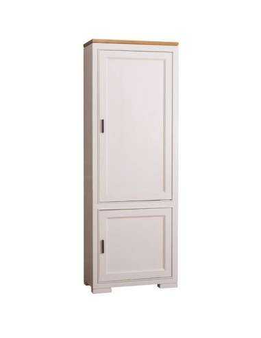 Armadio dispensa stile country con doppia anta verticale 70x35cm MS644