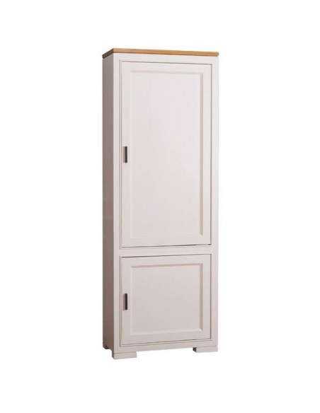 Armadio dispensa stile country con doppia anta verticale 70x35cm MS644