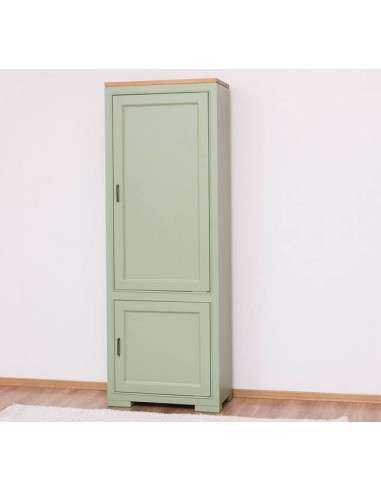 Armadio dispensa stile country con doppia anta verticale 70x35cm MS644