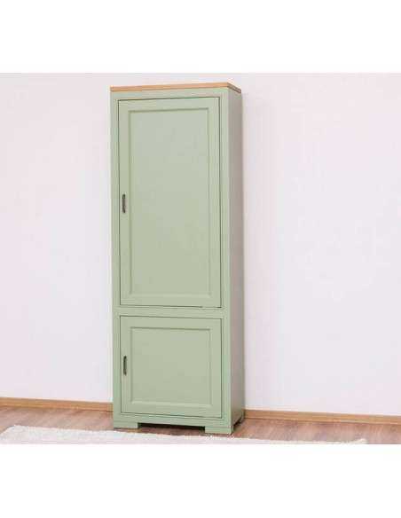 Armadio dispensa stile country con doppia anta verticale 70x35cm MS644