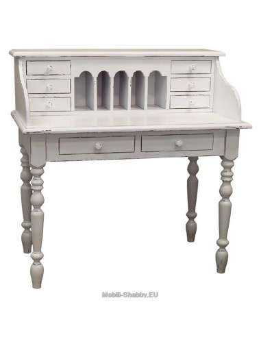Scrivania segreter legno shabby chic MS021