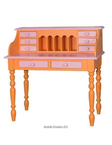 Scrivania segreter legno shabby chic MS021
