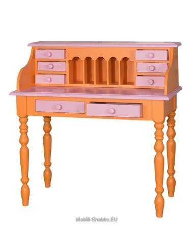 Scrivania segreter legno shabby chic MS021