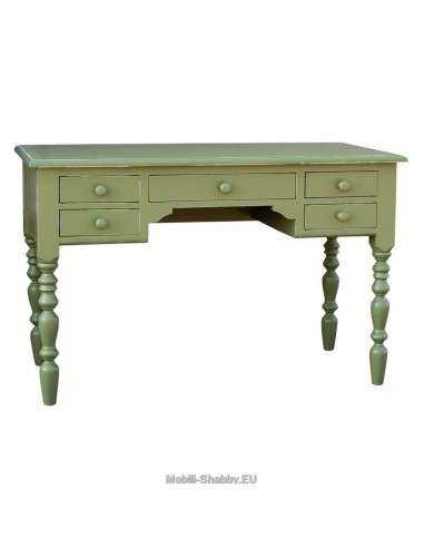 Scrivania shabby chc con cassetti MS081
