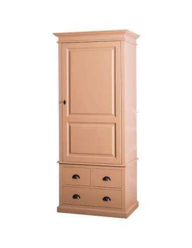 Armadio country ad un anta legno colorato MS690