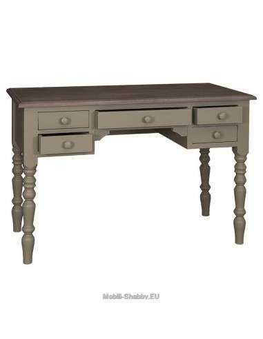 Scrivania shabby chc con cassetti MS081