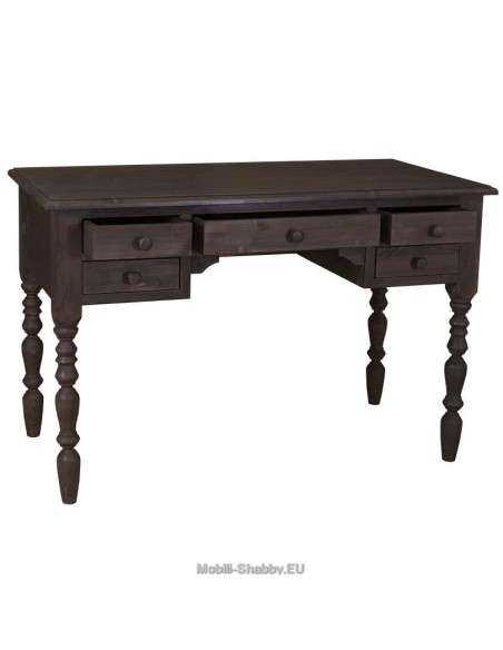 Scrivania shabby chc con cassetti MS081