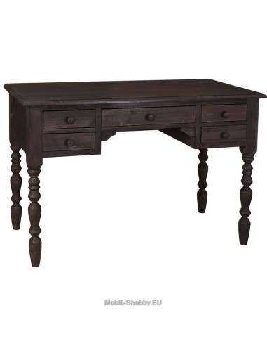 Scrivania shabby chc con cassetti MS081