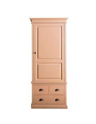 Armadio country ad un anta legno colorato MS690