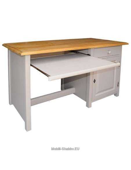 Scrivania ufficio con piano estraibile tastiera MS142