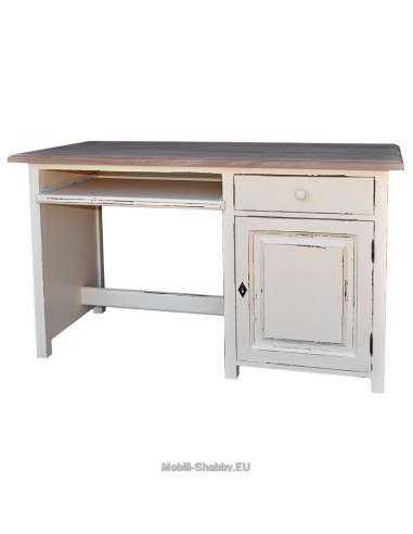 Scrivania ufficio con piano estraibile tastiera MS142