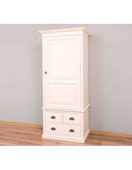 Armadio country ad un anta legno colorato MS690