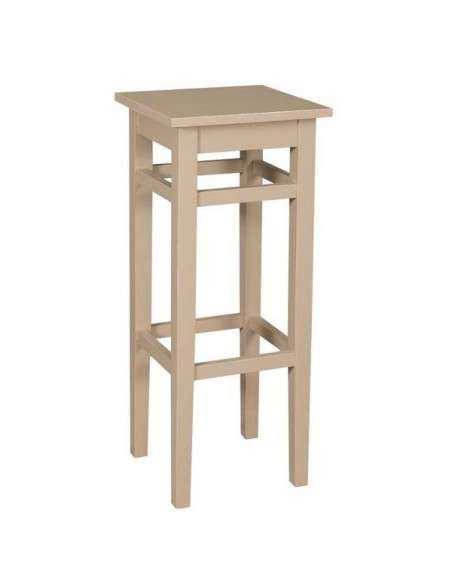 sgabello in legno colorato stile country MS190