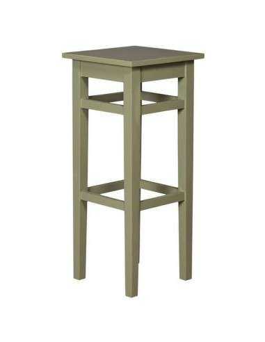 sgabello in legno colorato stile country MS190