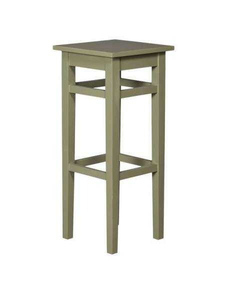 sgabello in legno colorato stile country MS190