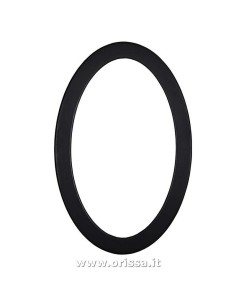 Specchio ovale  in legno colorato MS575 2