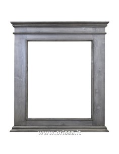 Specchio  in legno colorato con cornice MS138S