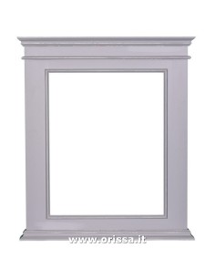 Specchio  in legno colorato con cornice MS138S 2